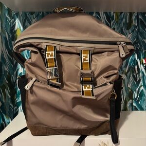 Fendi Forever Large Utility Backpack